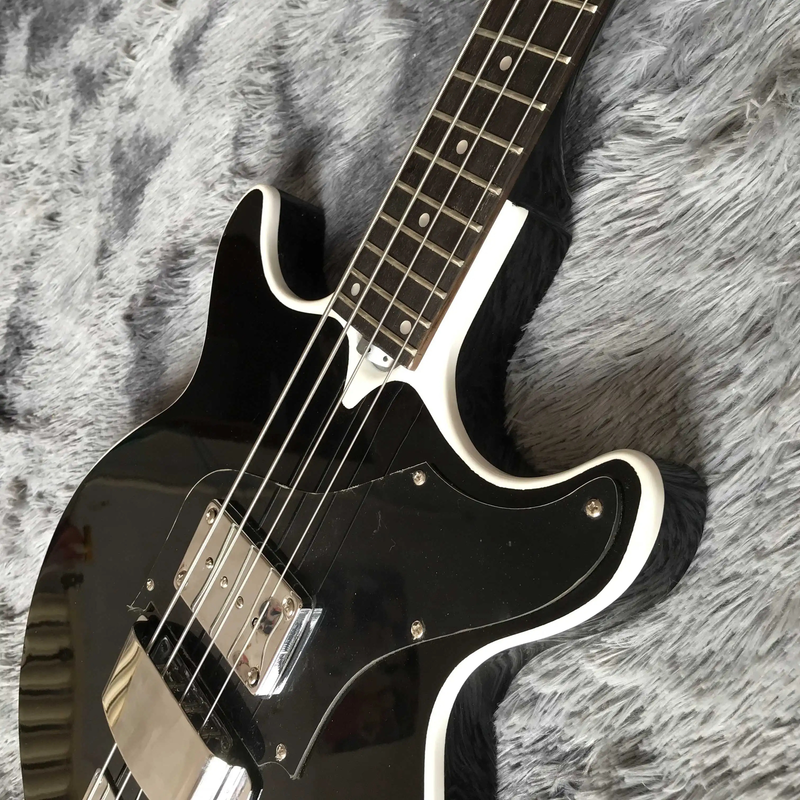 Customized 4 String Bass Gene Simmons Electric Bass Guitar 24 Frets Custom