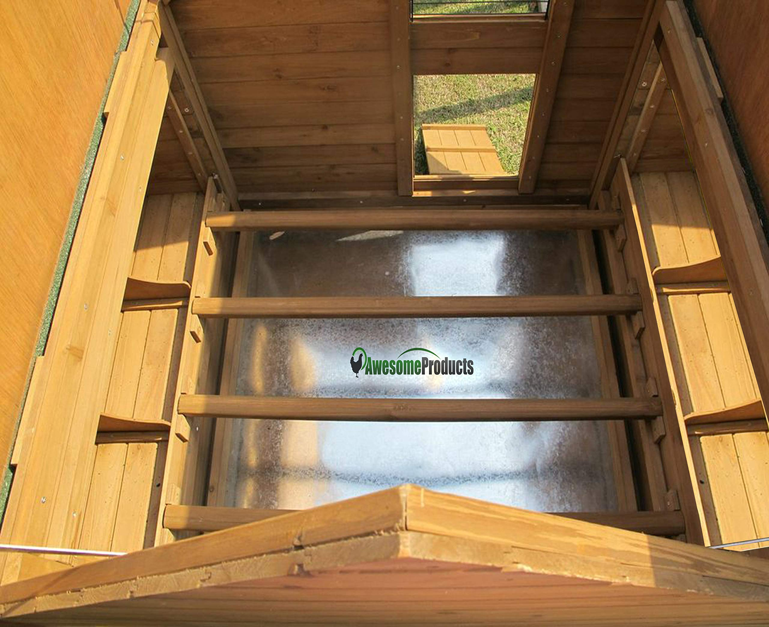 Double Savoy Large Chicken Coop with 2 Nest Boxes Suitable Up