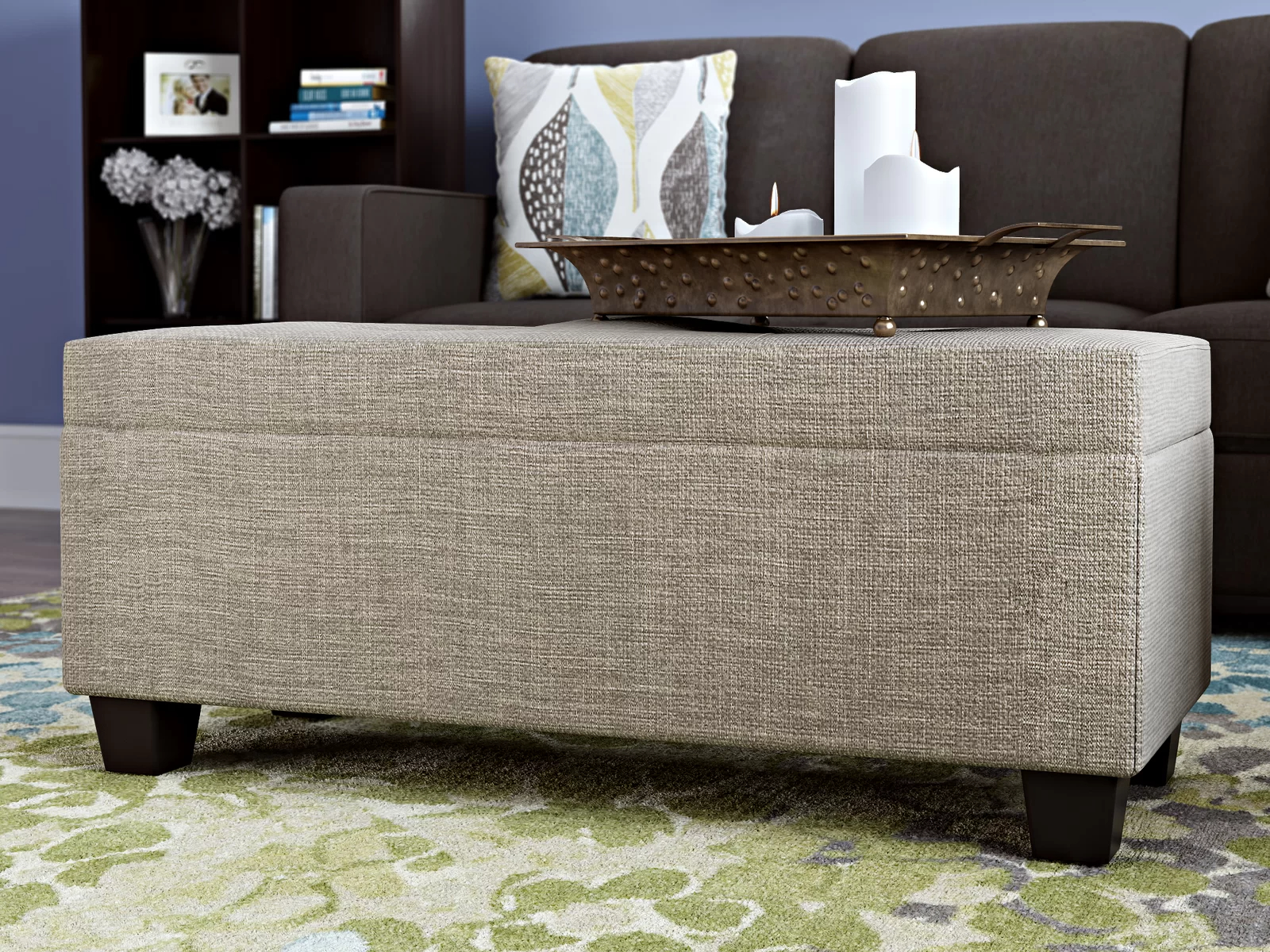 Edyth Upholstered Storage Ottoman