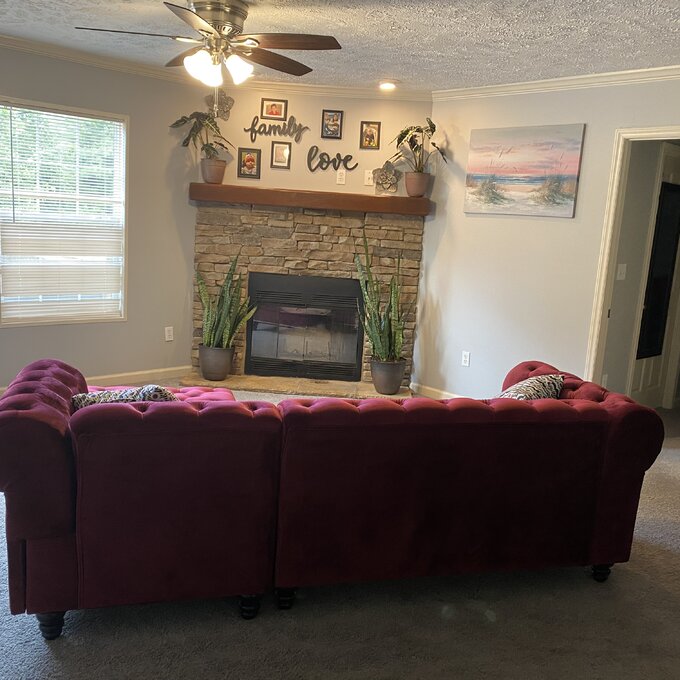Lora 2 - Piece Upholstered Chaise Sectional