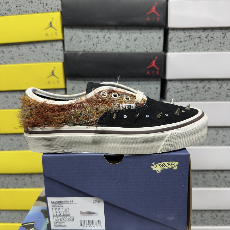 Vans Skool Black Leopard