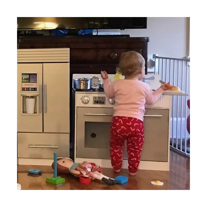 Play Kitchen Toddler Pretend 2 pcs Play Set with Accessories &