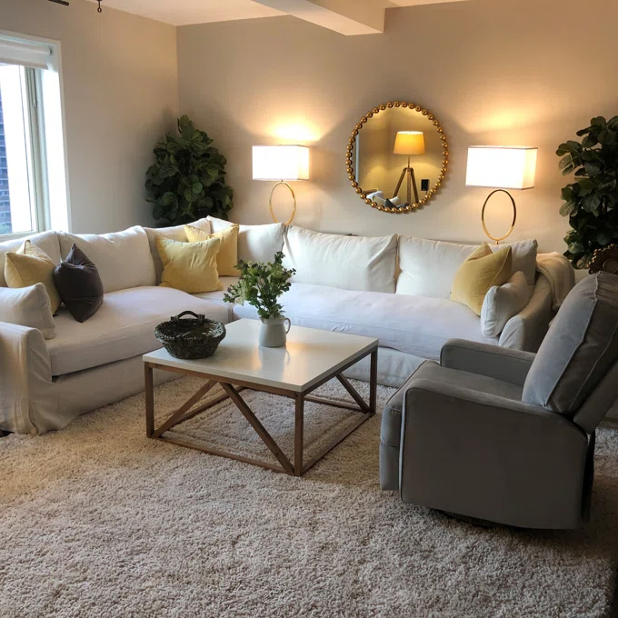 Abingdon Swivel Reclining Glider Nursery Chair
