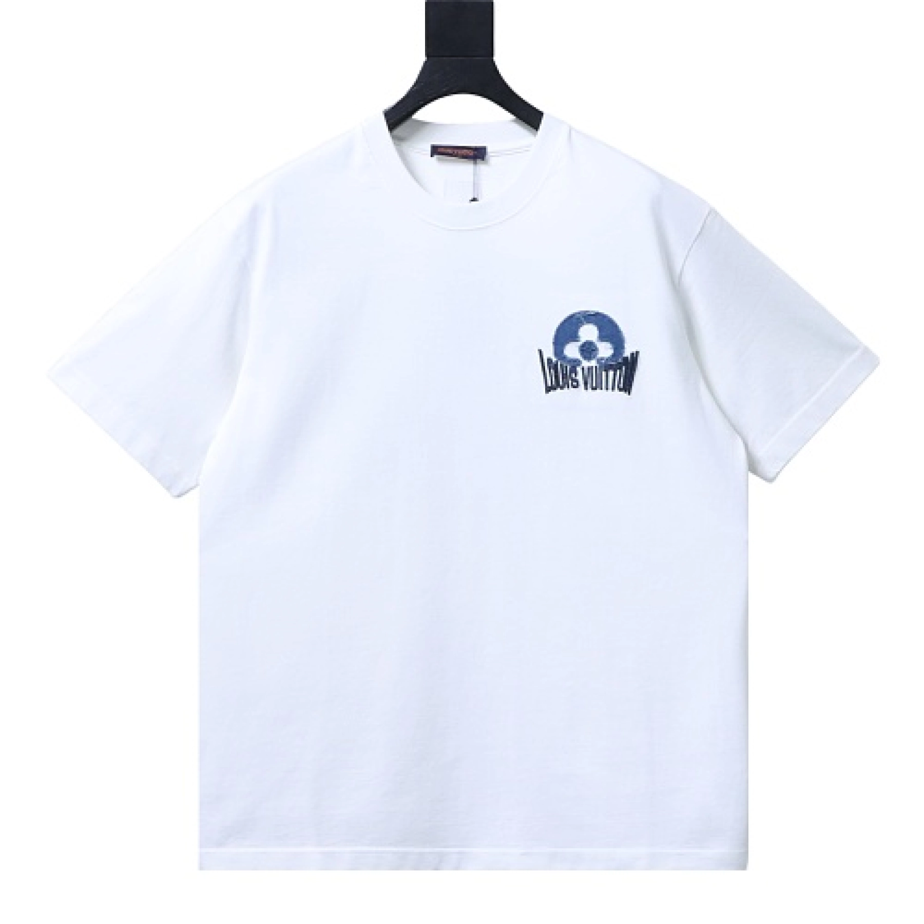 Louis Vuitton Denim Signature T-Shirt White
