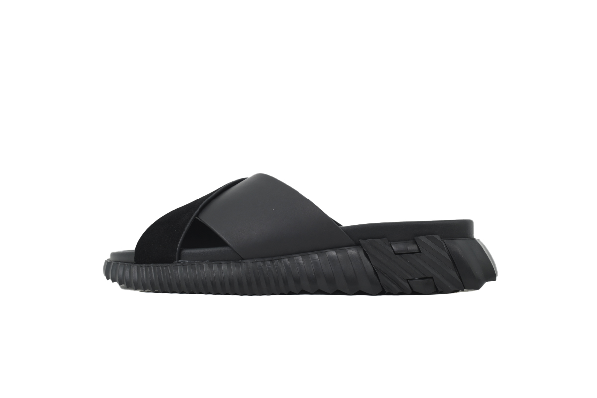 Hermes Infra Sandals 'Black'