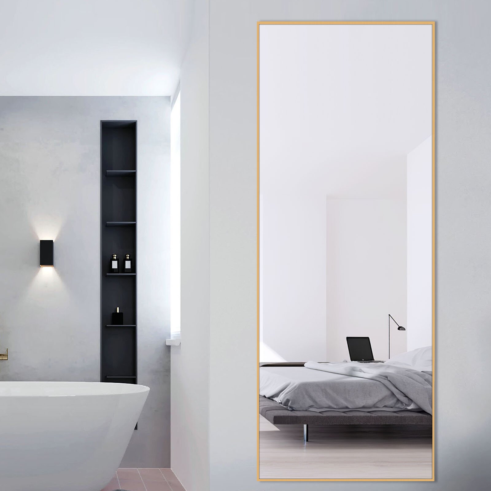 Rectangle Metal Mirror