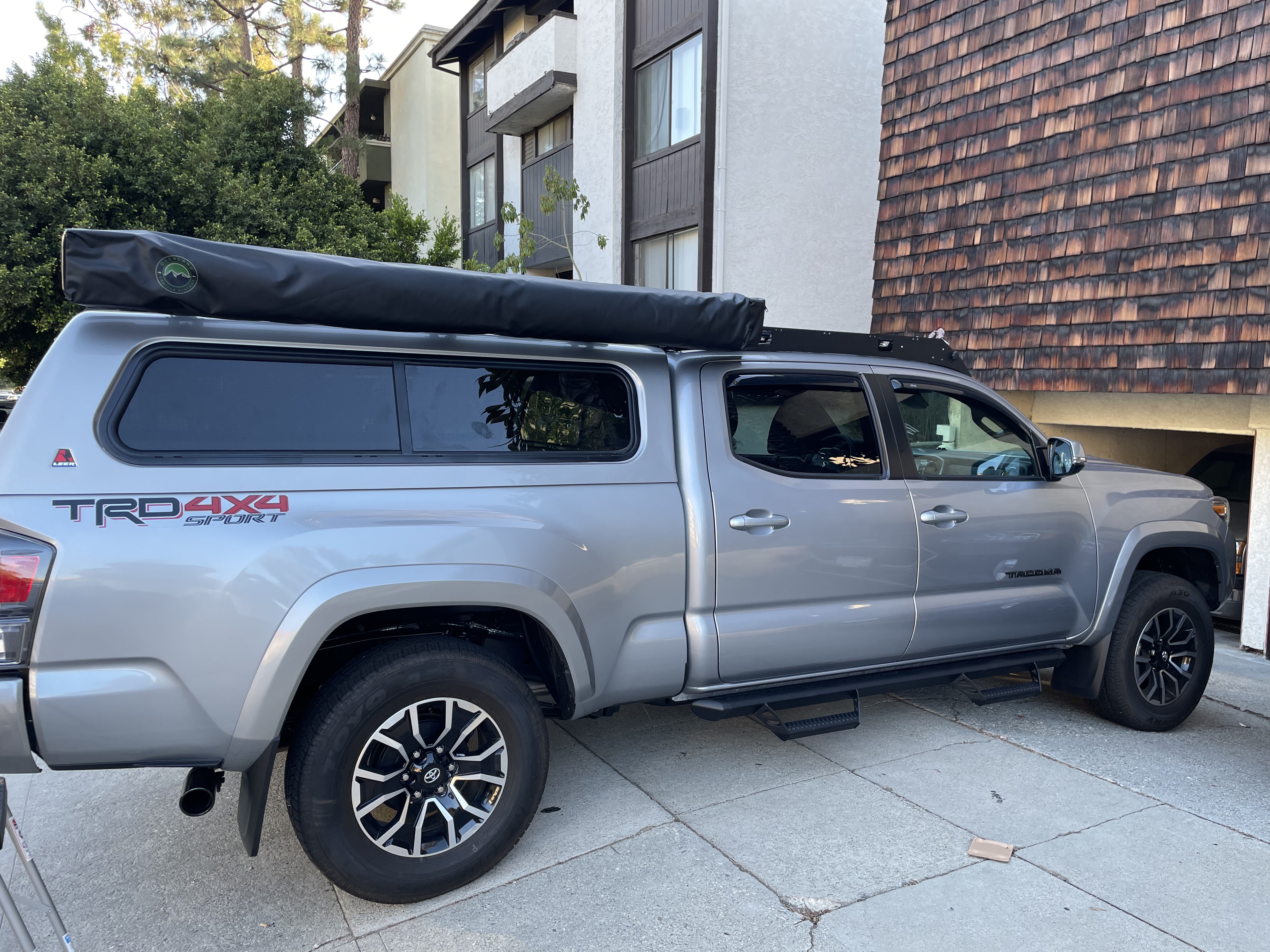 Dark Gray with Black Travel Cover - Driverside