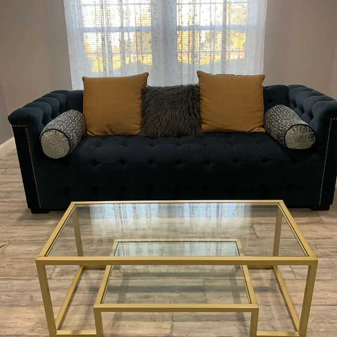 Shumake Frame Coffee Table with Storage