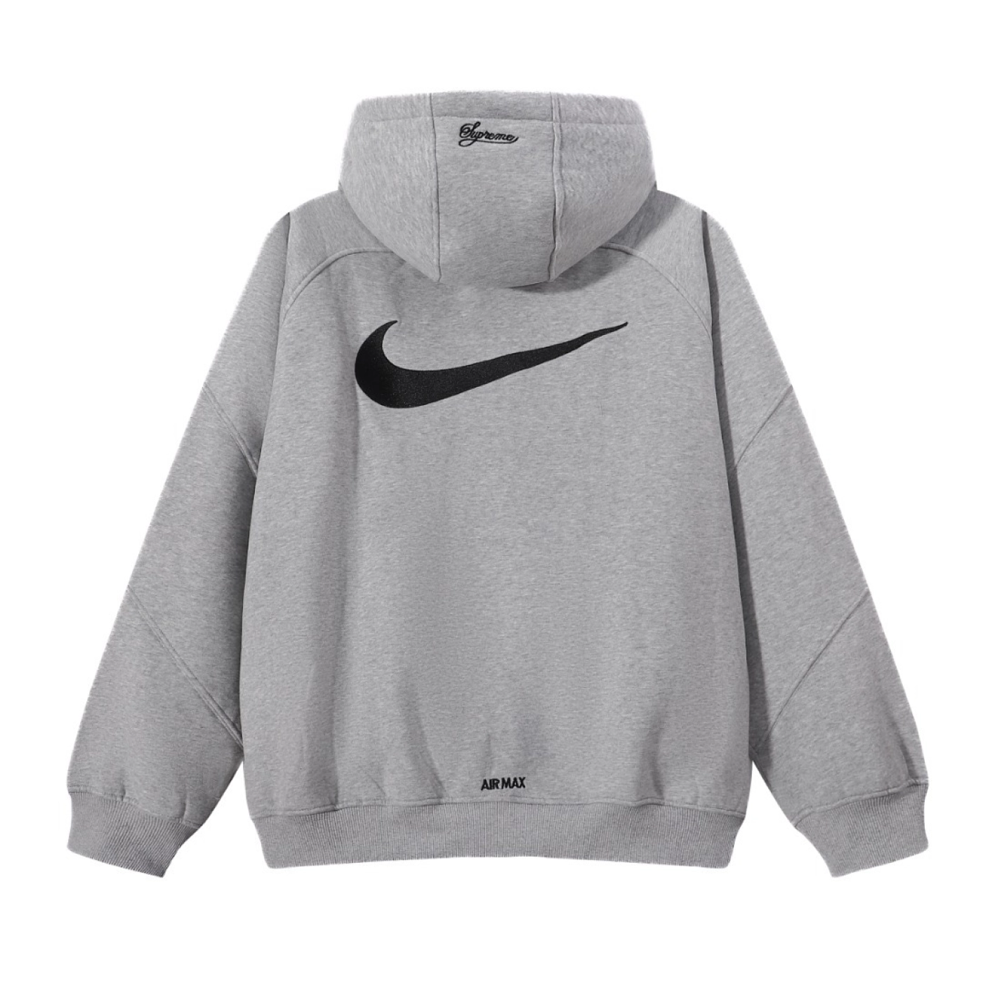 S × Nike SS25 WEEK4 Zip Up Hoodied Grey