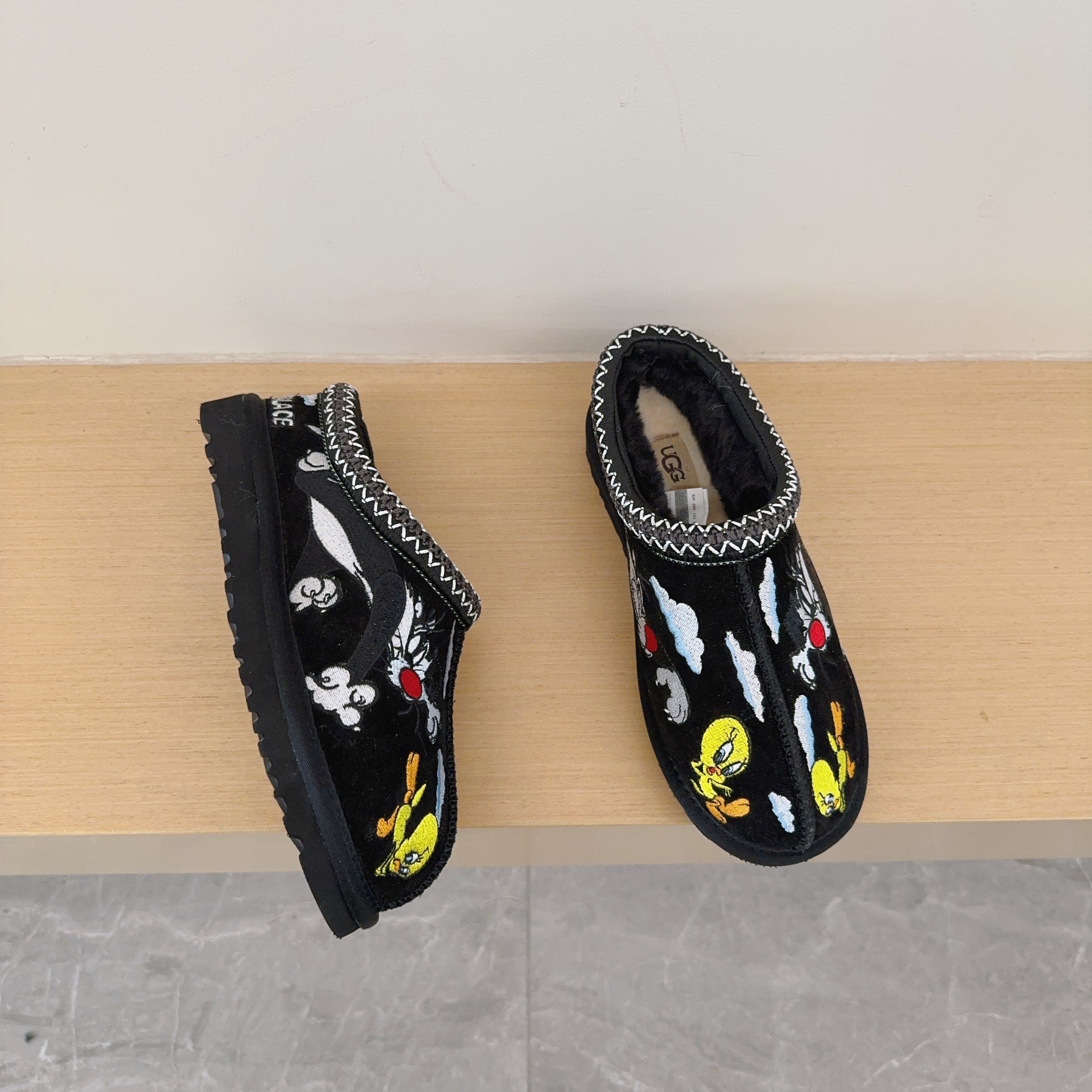 Cartoon Embroidered Collaboration