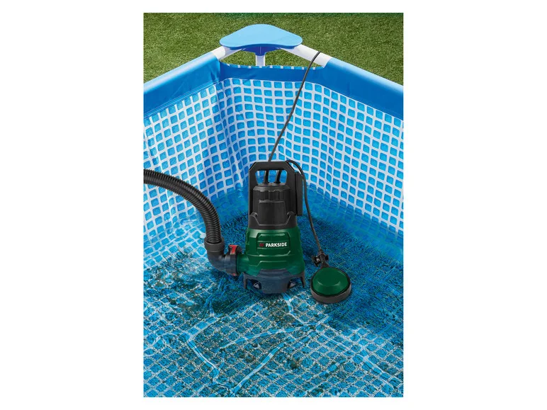 PARKSIDE® Pompe submersible pour eaux sales PTPS 400 B1, 9000 l/h