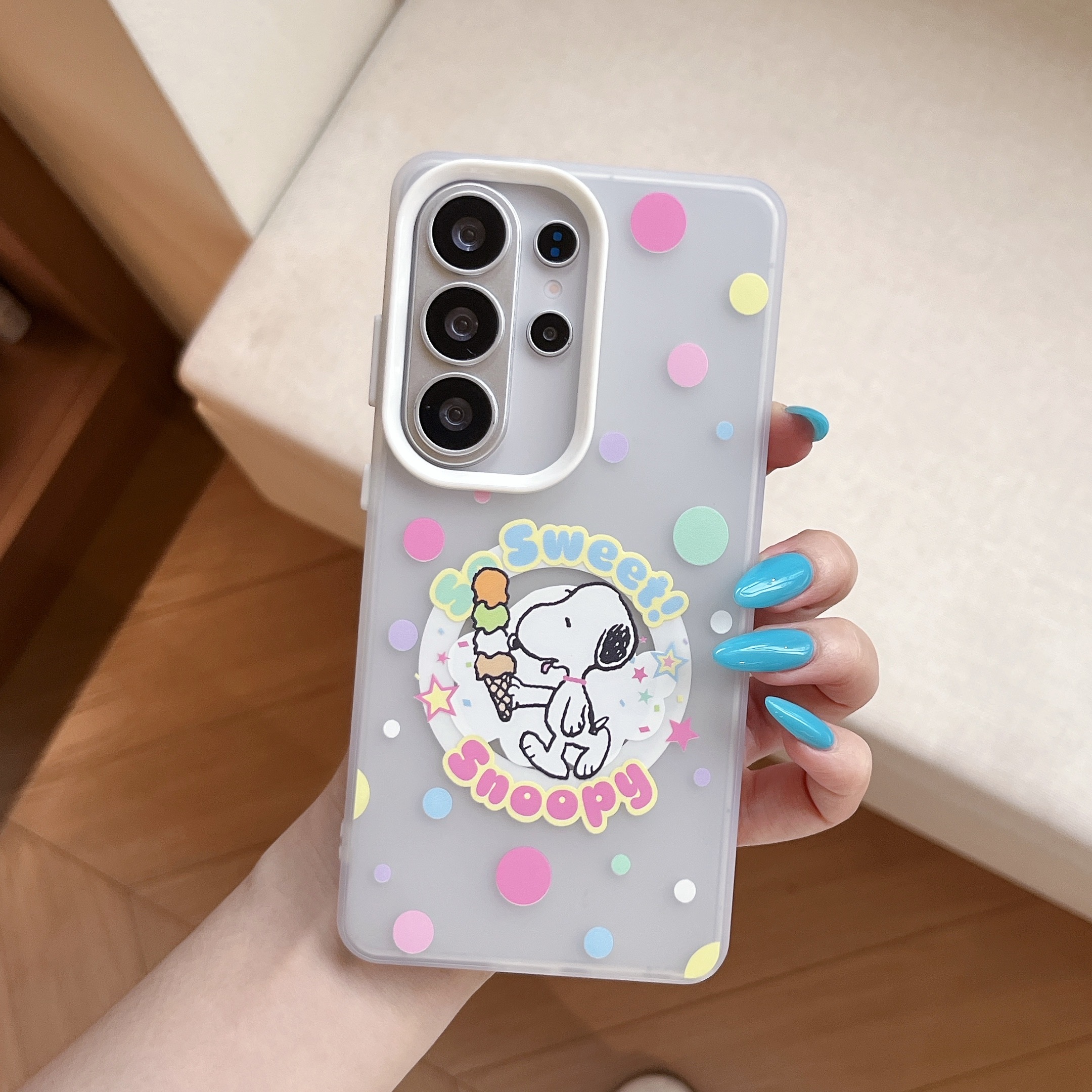 Galaxy A25 Protective Case Magnetic - back view