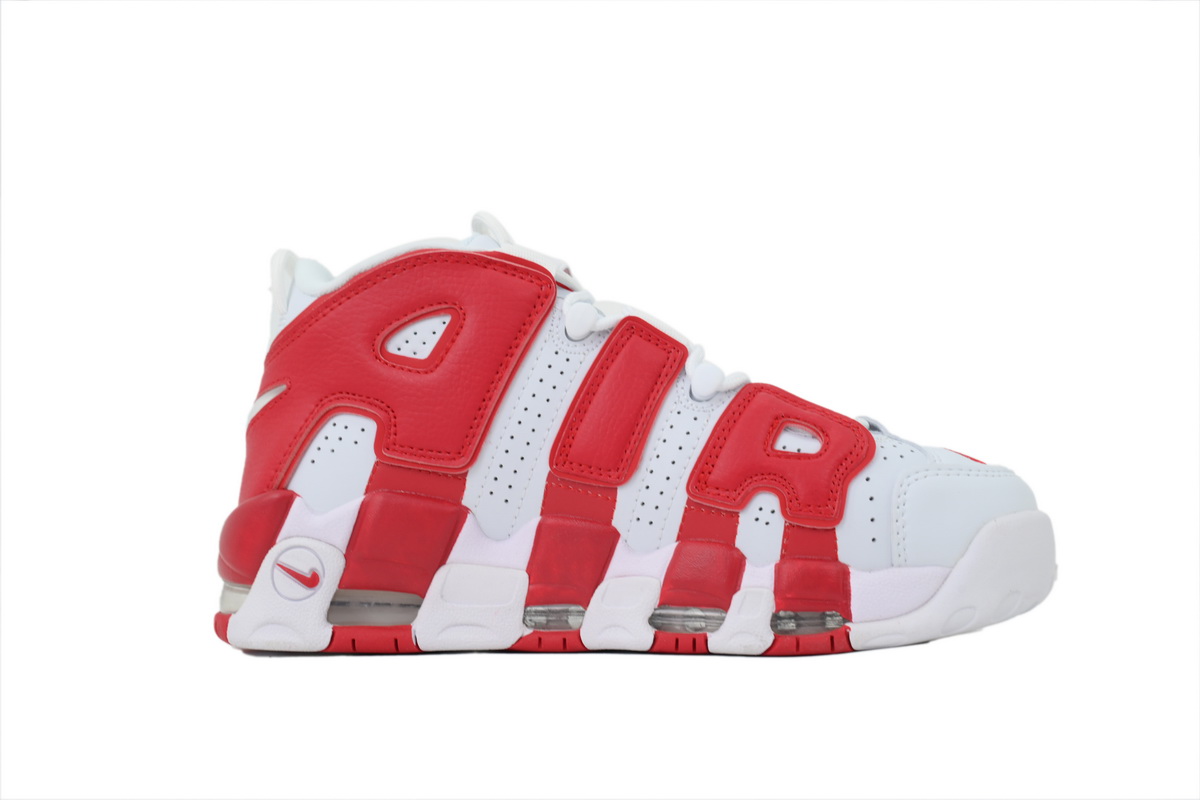 Nike Air More Uptempo White Red 414962-100