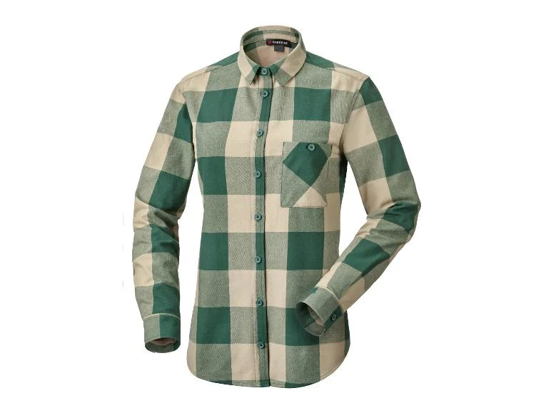 Blouse en flanelle femme