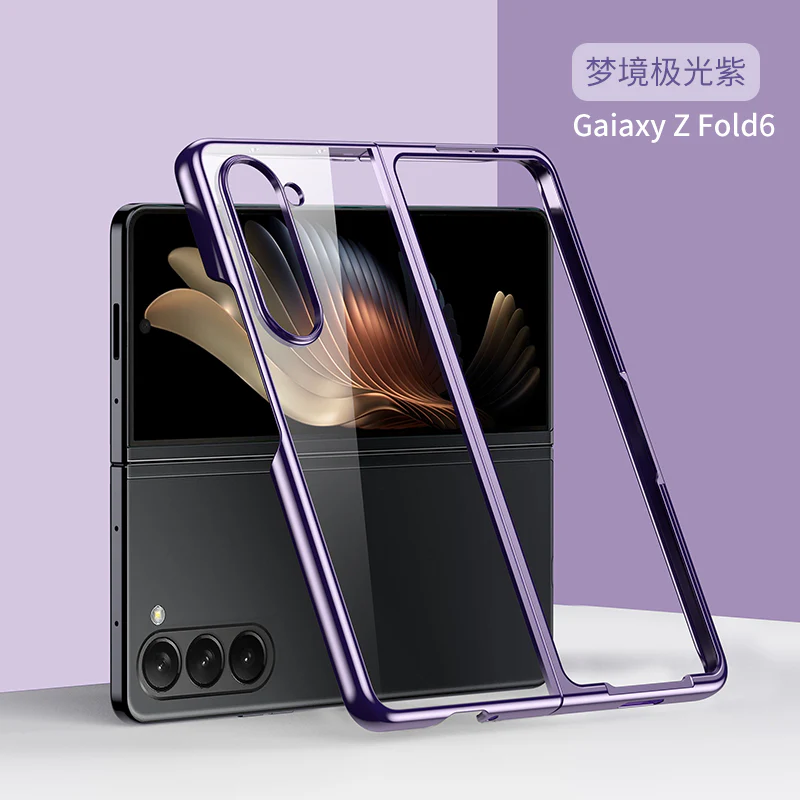 Galaxy Z Fold 6 Protective Case Multi-Color - back view