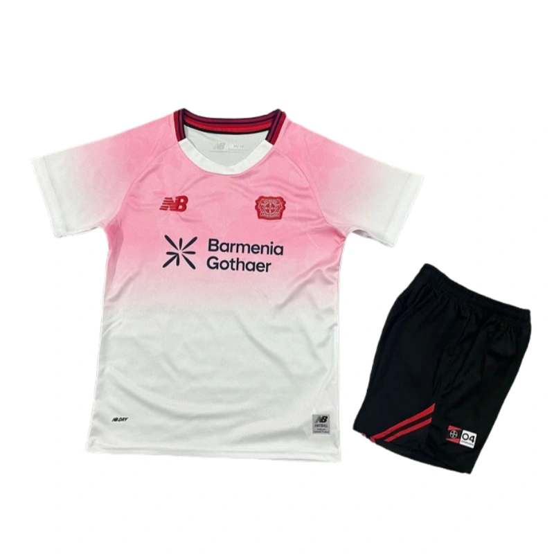 2025/26 Bayer 04 Leverkusen New Balance Away Soccer Jersey Kids CBKJ KS