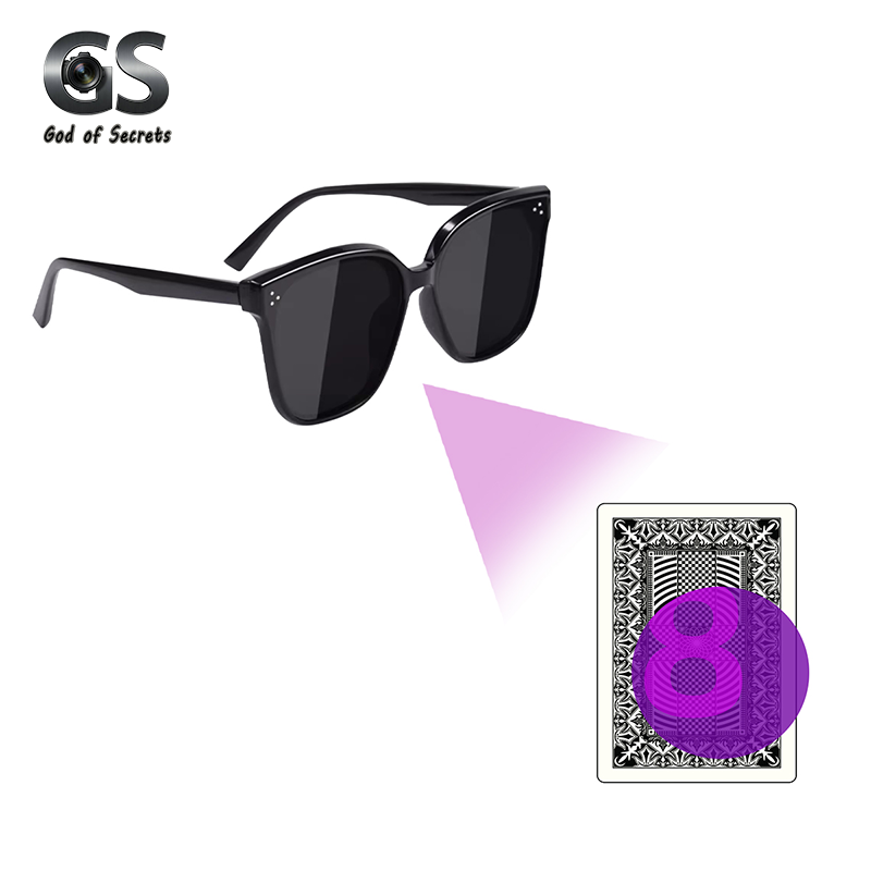 Unveil Hidden Markings with Invisible Ink Clear Glasses for Poker Success