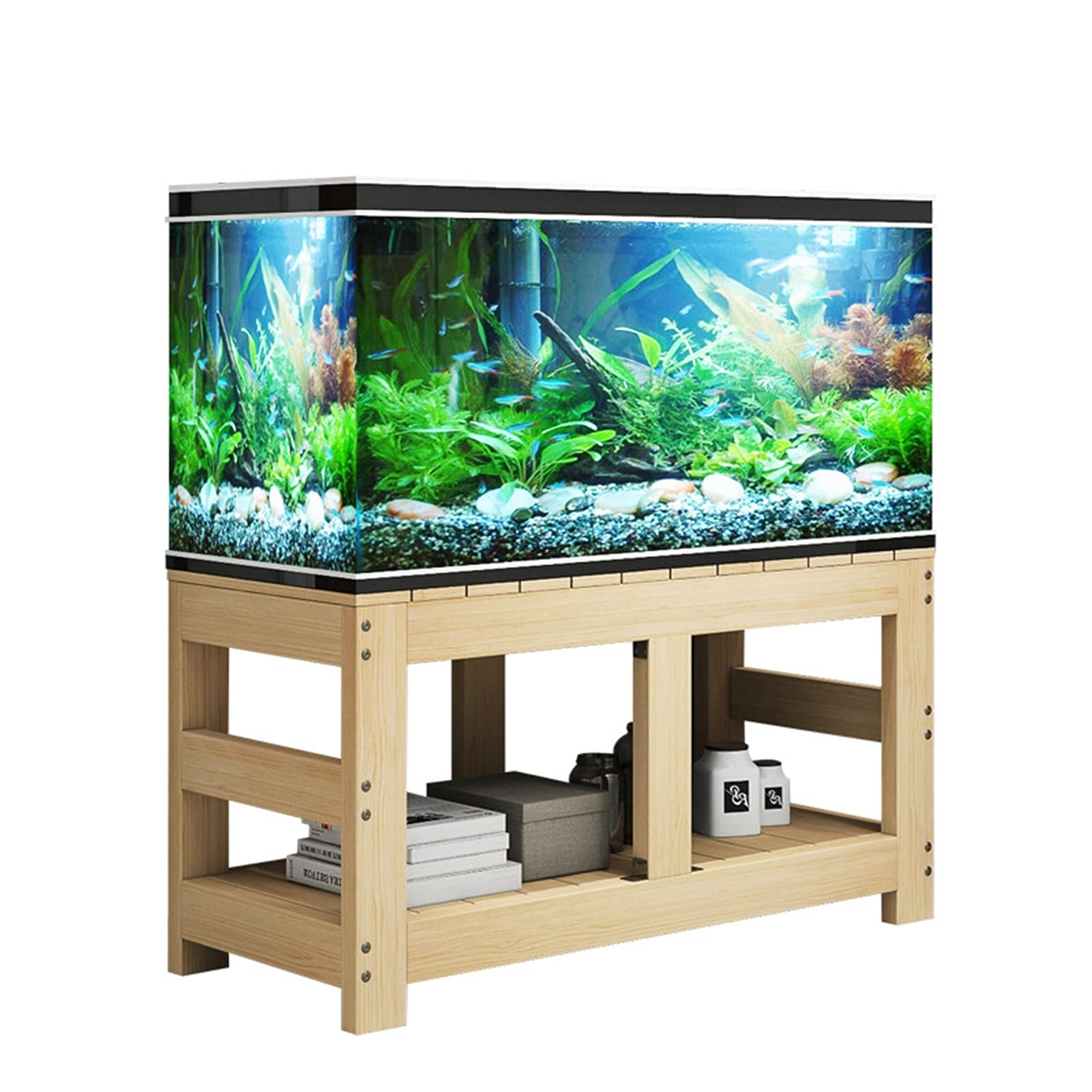 Aquarium Bracket Solid Wood Fish Tank Fish Aquarium Rack