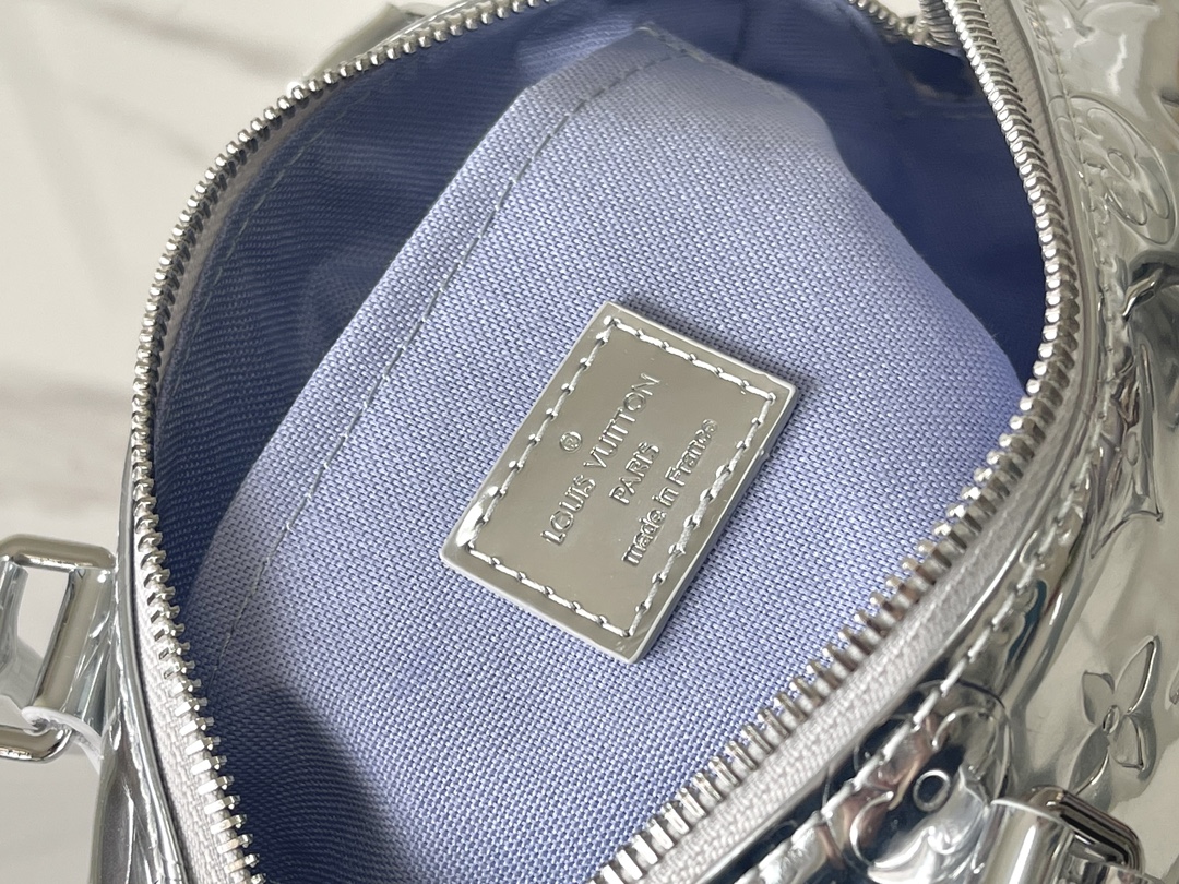 LV Speedy Bandoulière 20 LV Ski Monogram Miroir shoulder bag
