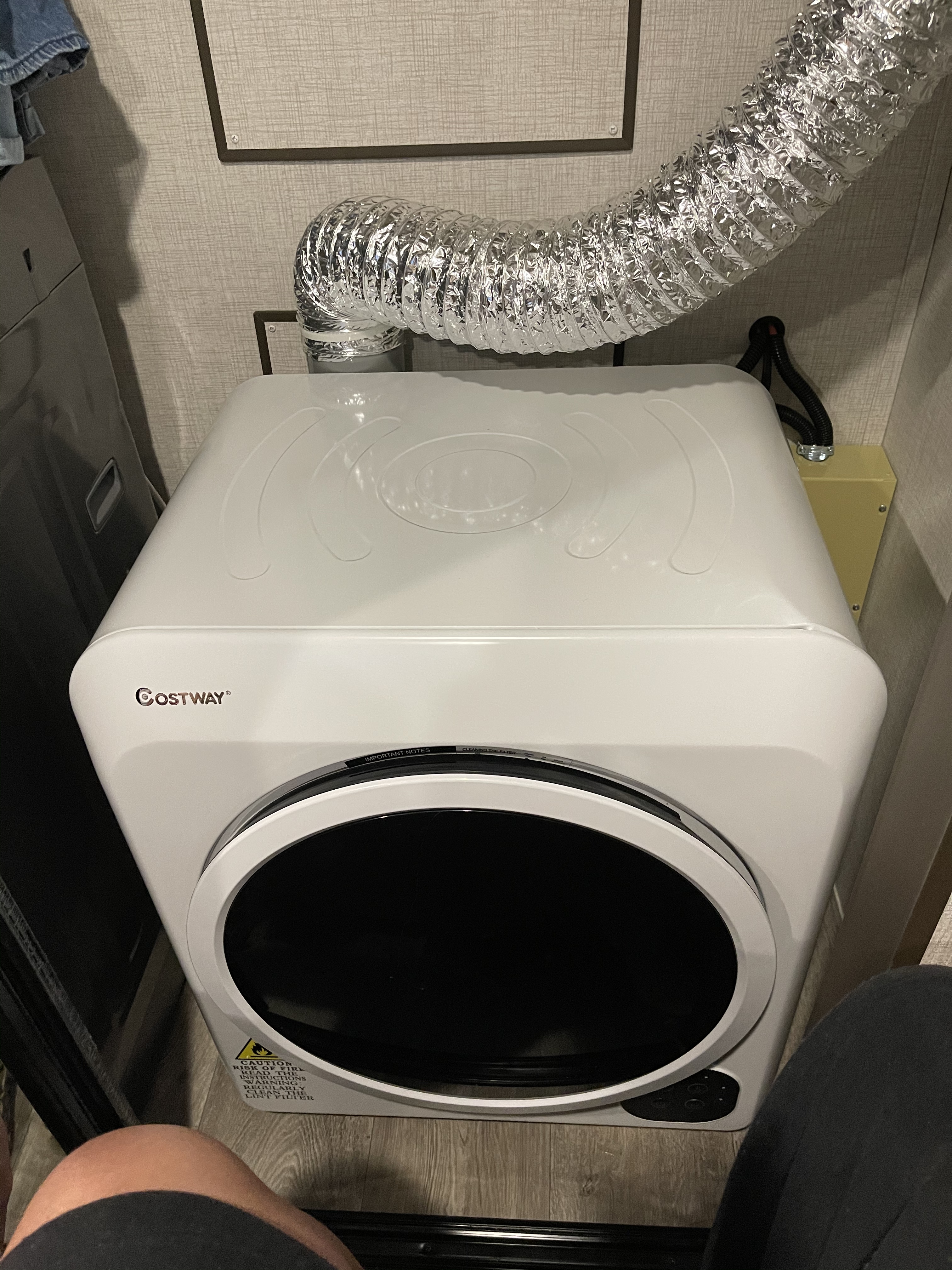 Front Load Compact Tumble Laundry Dryer