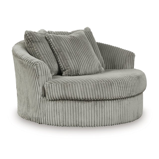 Lindyn Oversized Swivel Accent Chair