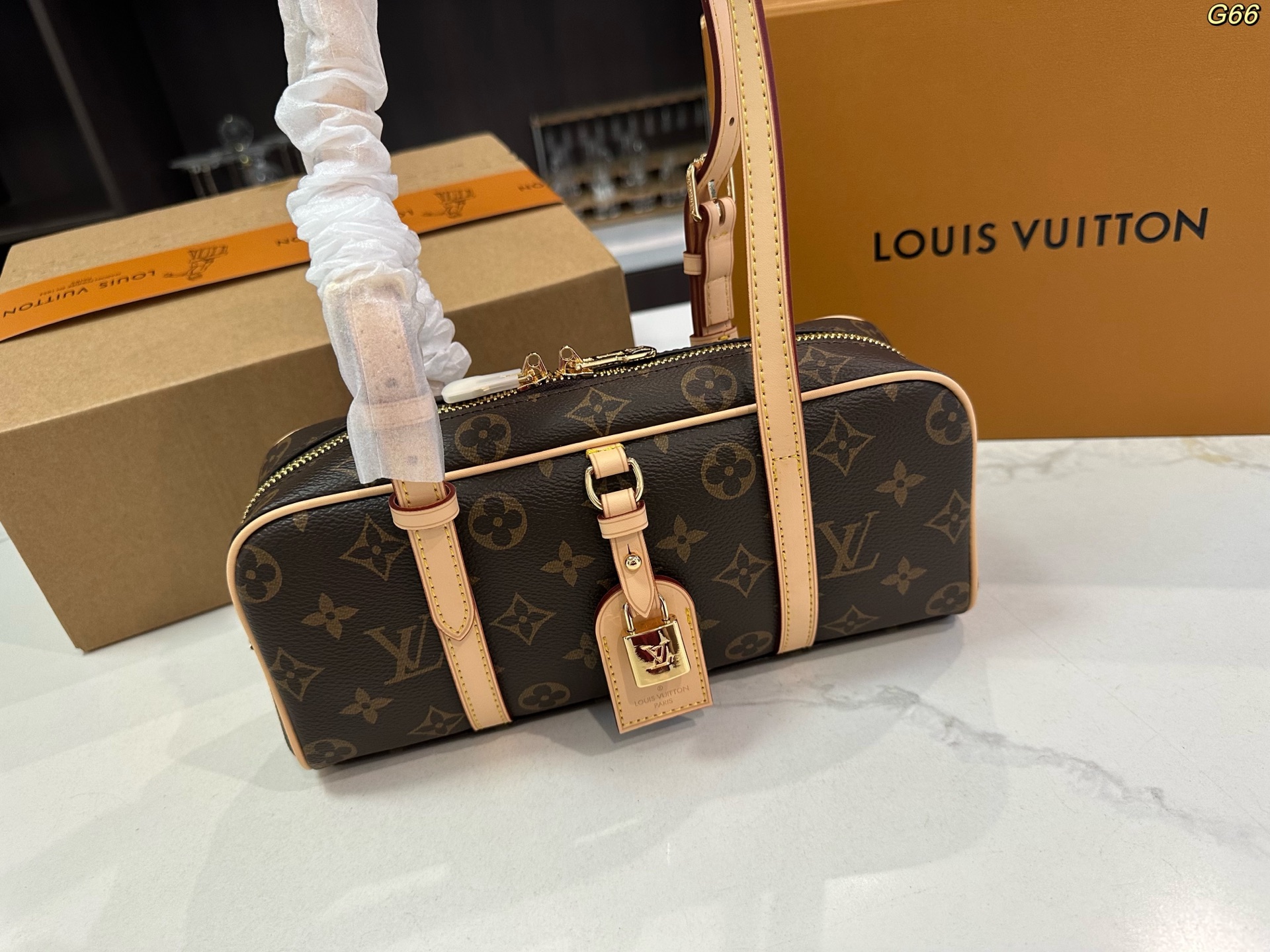 LV Hangon Bowling Bag