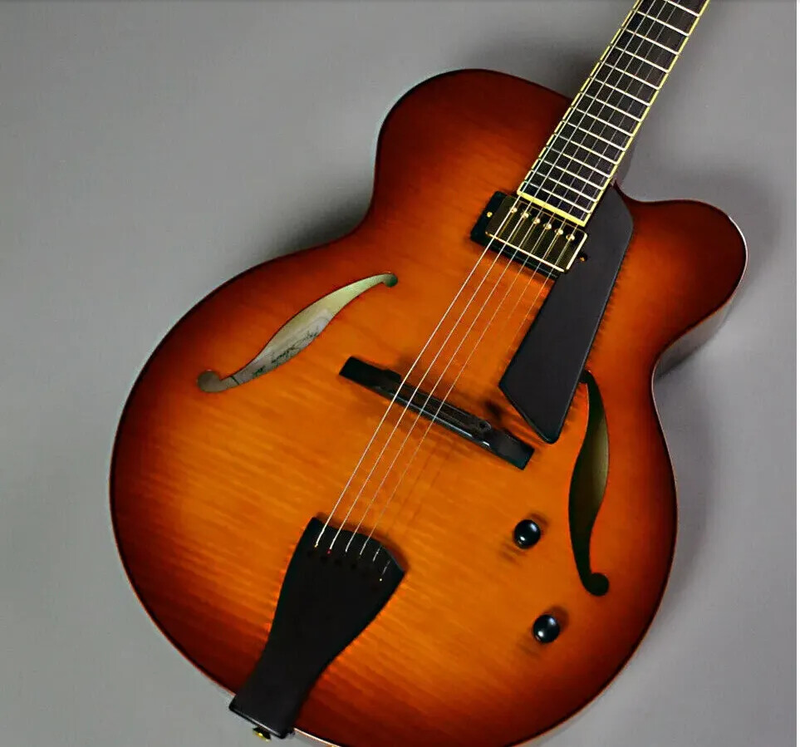 Sadowsky Archtop Jim Hall Model Sienna Burst Electric Guitar Hot push