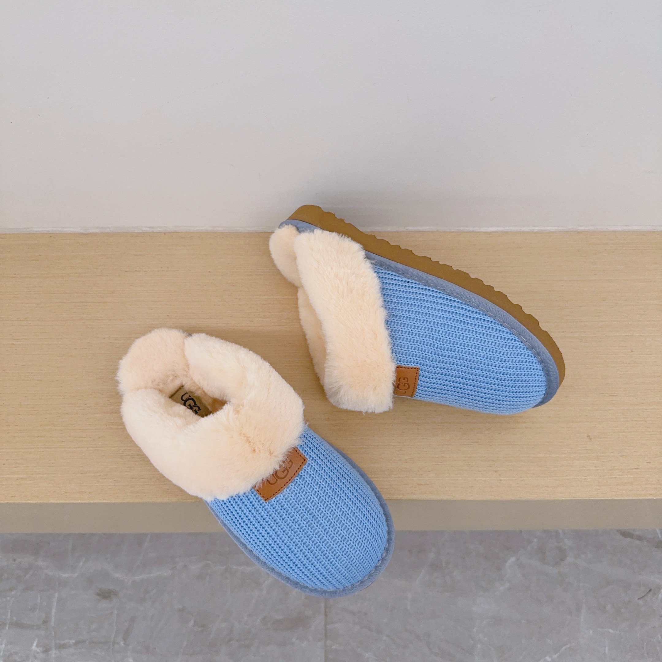 UGG Kids Knit Slippers