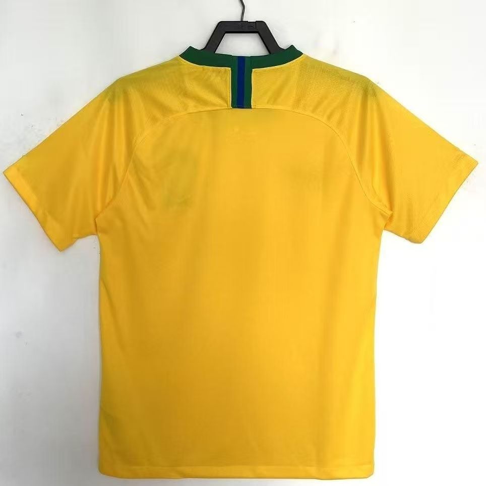 Brazil Home Retro Jersey 2018