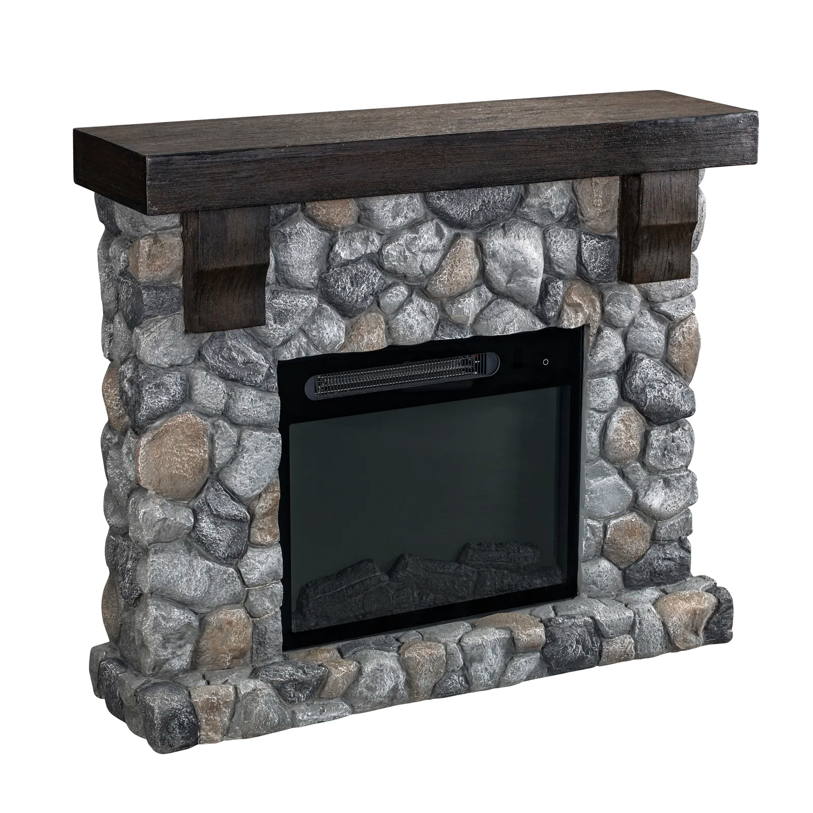 Troy 45.25'' W Electric Fireplace