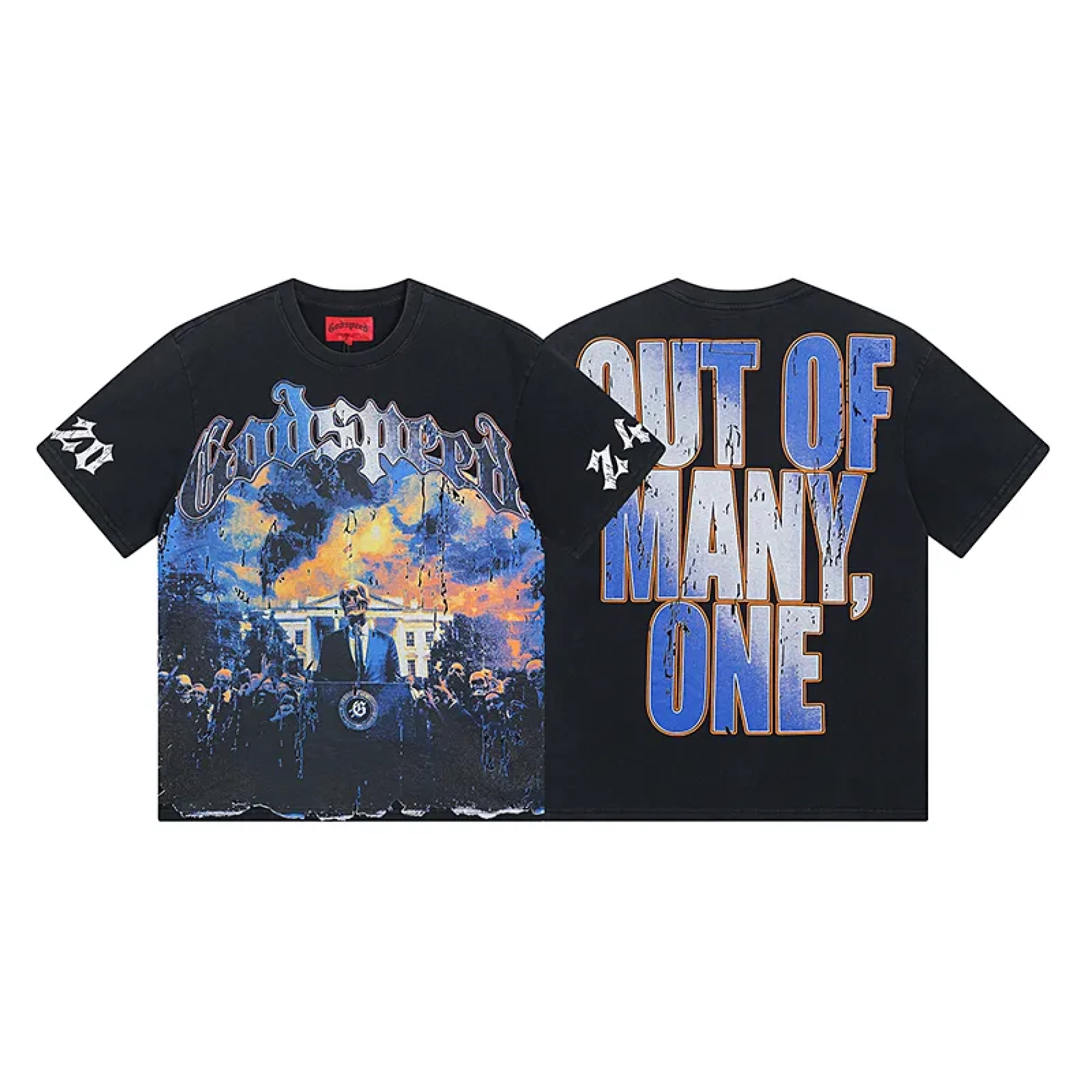 Godspeed V.O.D 2024 T-Shirt Black Wash 1010#