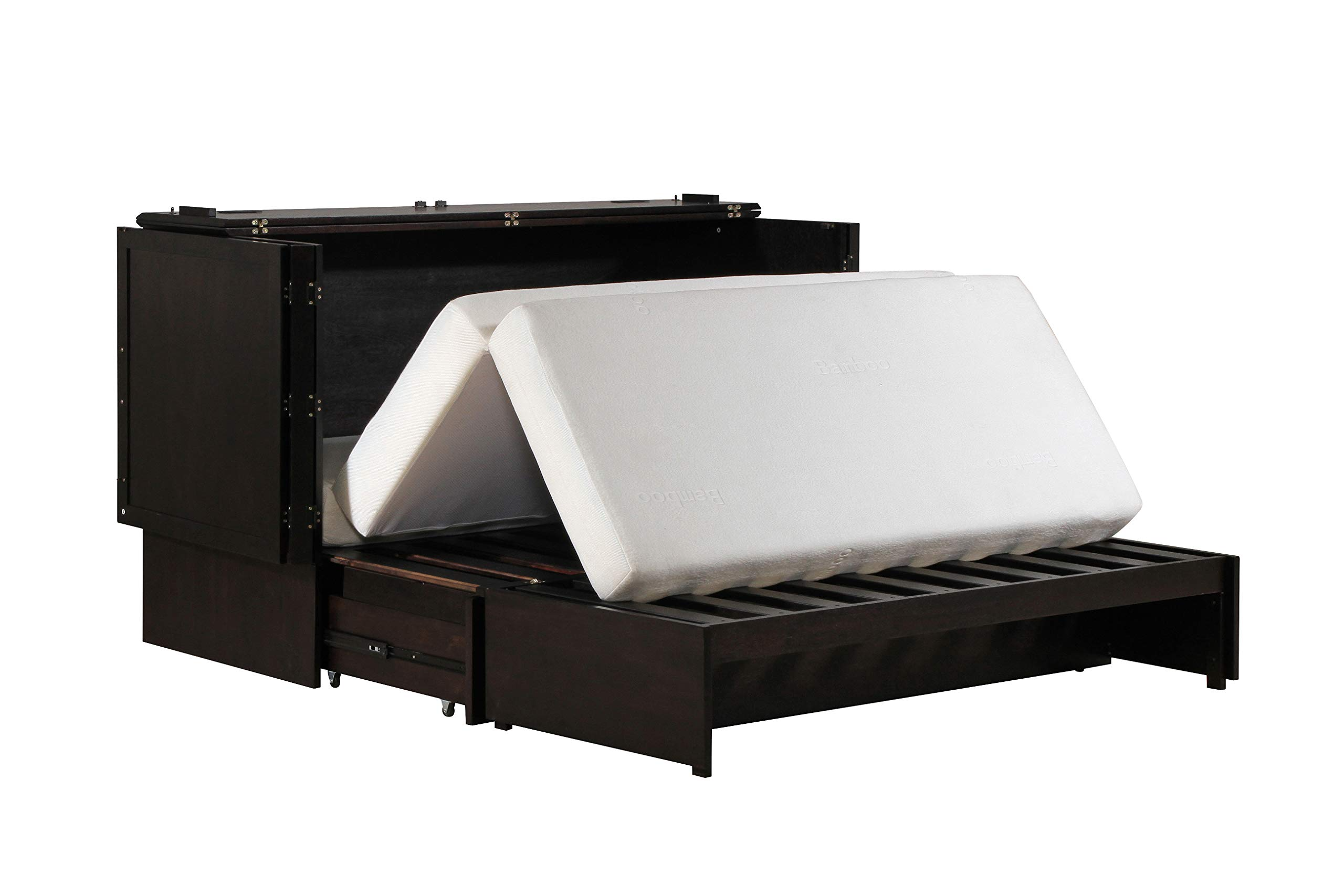Murphy Cabinet Chest Bed with Charging Station & 6