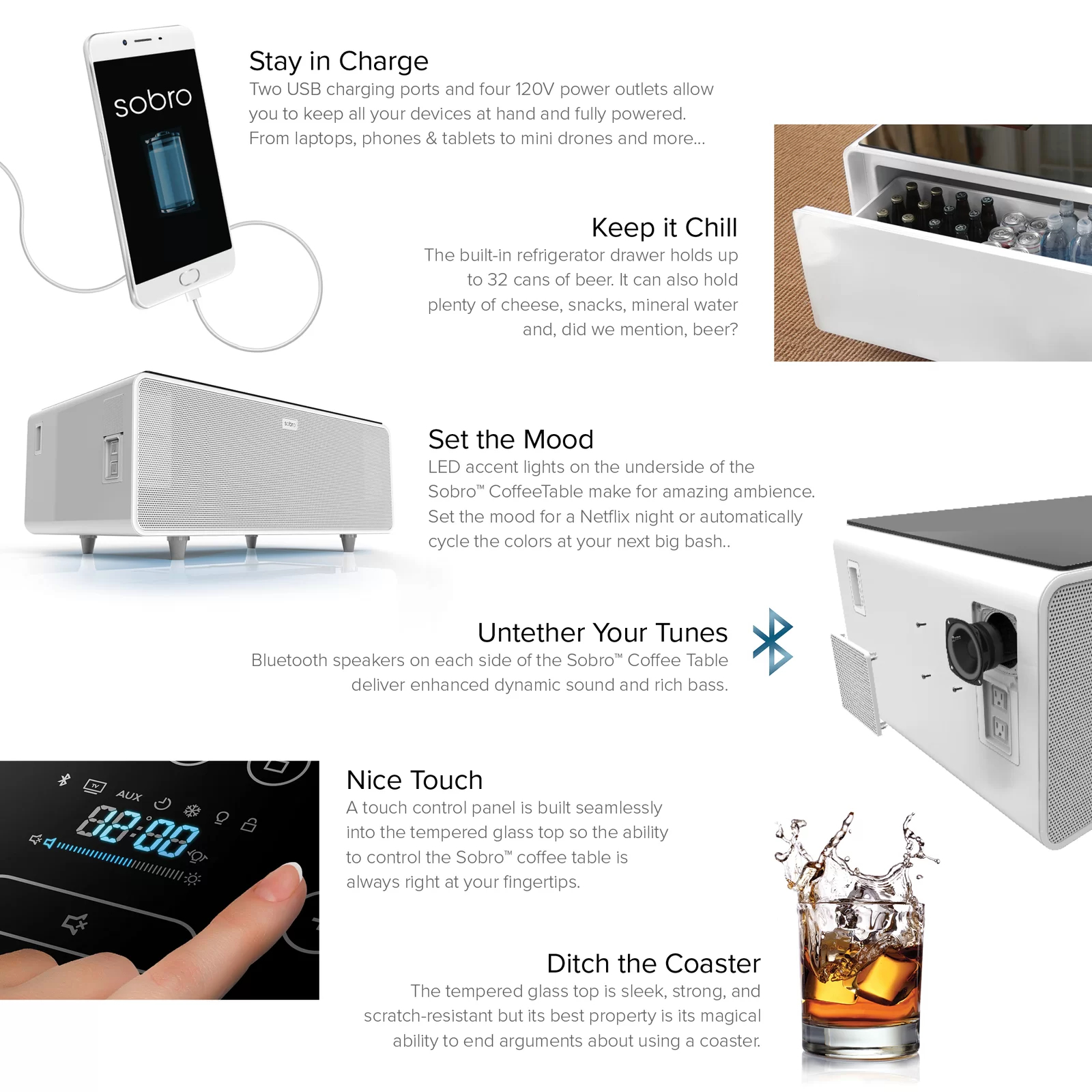 Sobro Smart Coffee Table