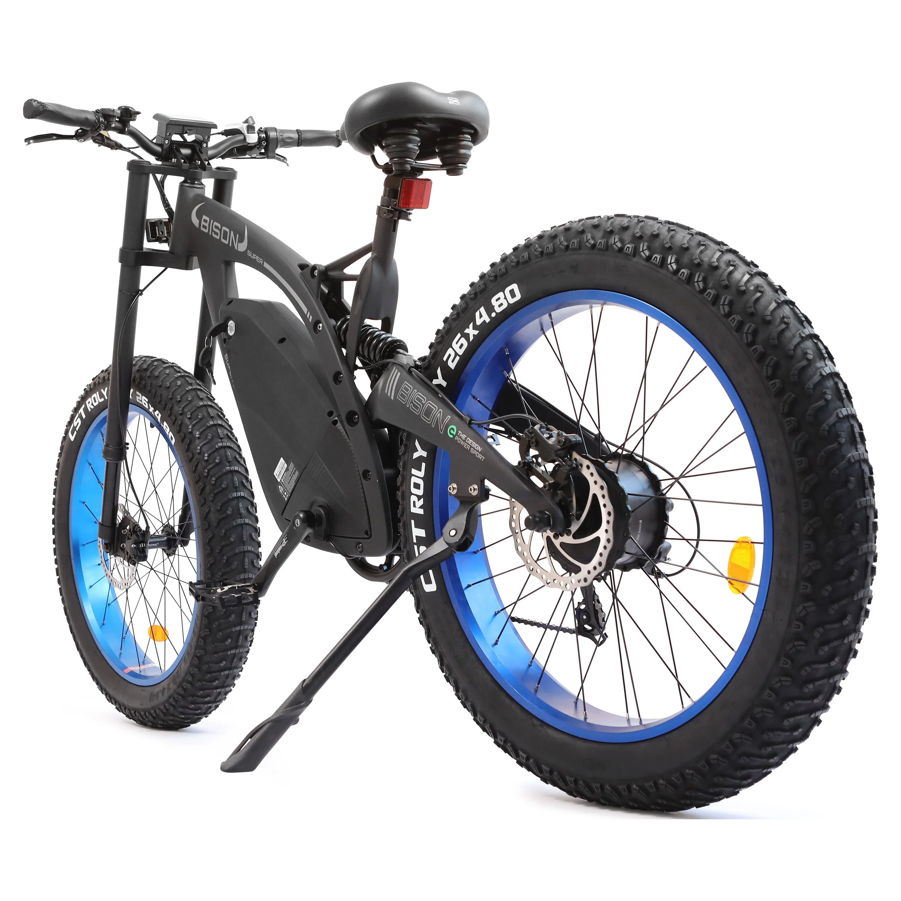 ECOTRIC 26in Fat Tire Electric Mountain Bike, 750W, 48V 18Ah