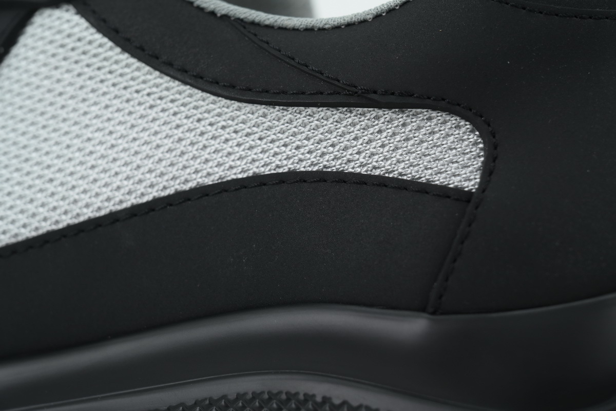 Prada America's Cup Sneakers Rubber Carbon Black