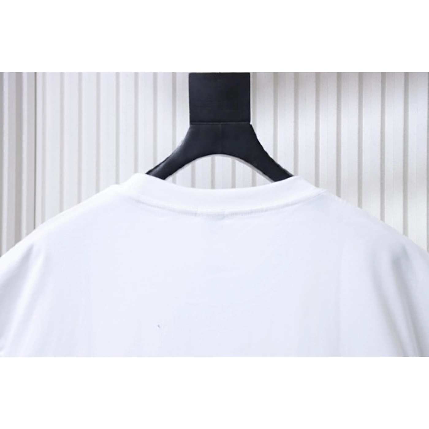 Loewe Misaligned Logo Embroidered T-Shirt White