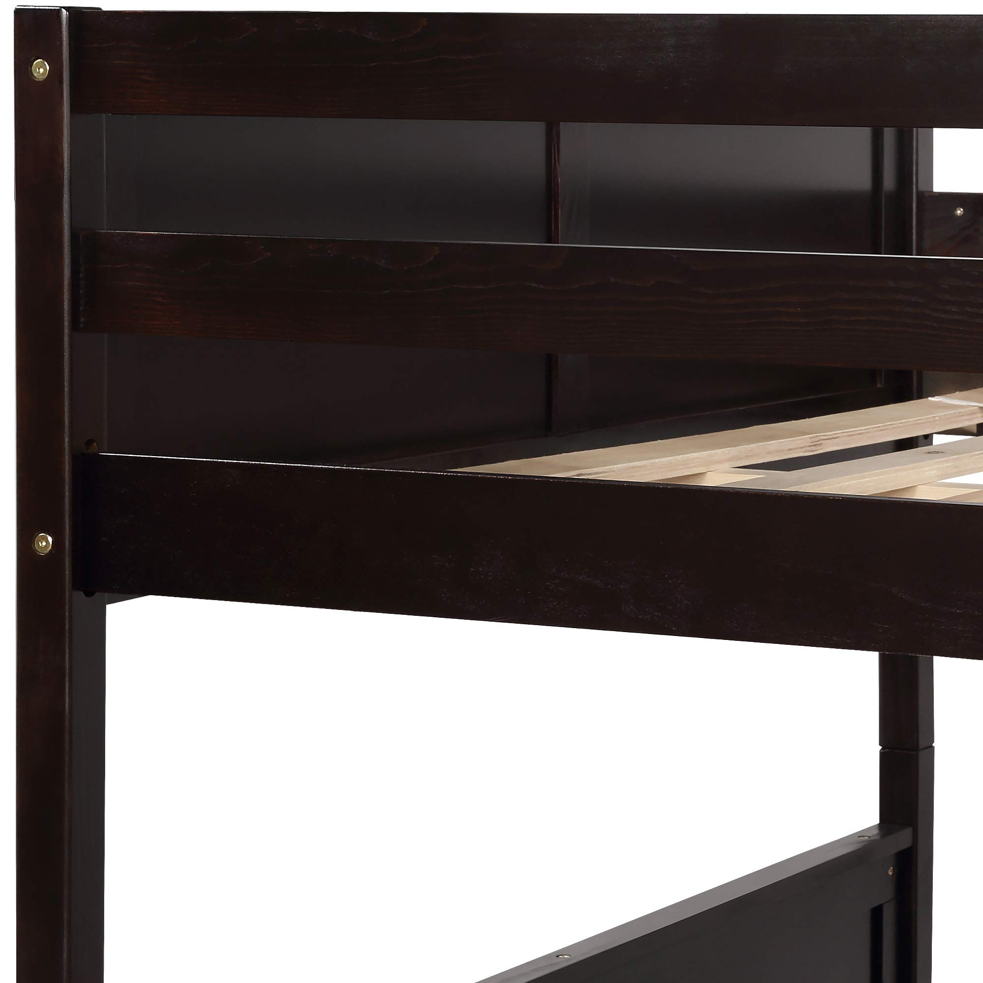Full Over Full Bunk Bed for Kids Teens
