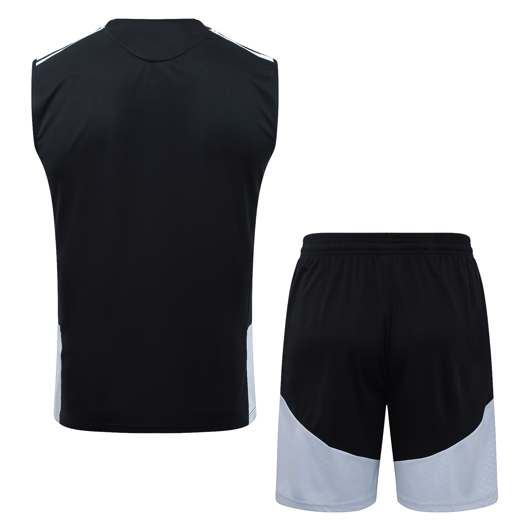 Real Madrid 2526 Sleevesless Training Suit Black
