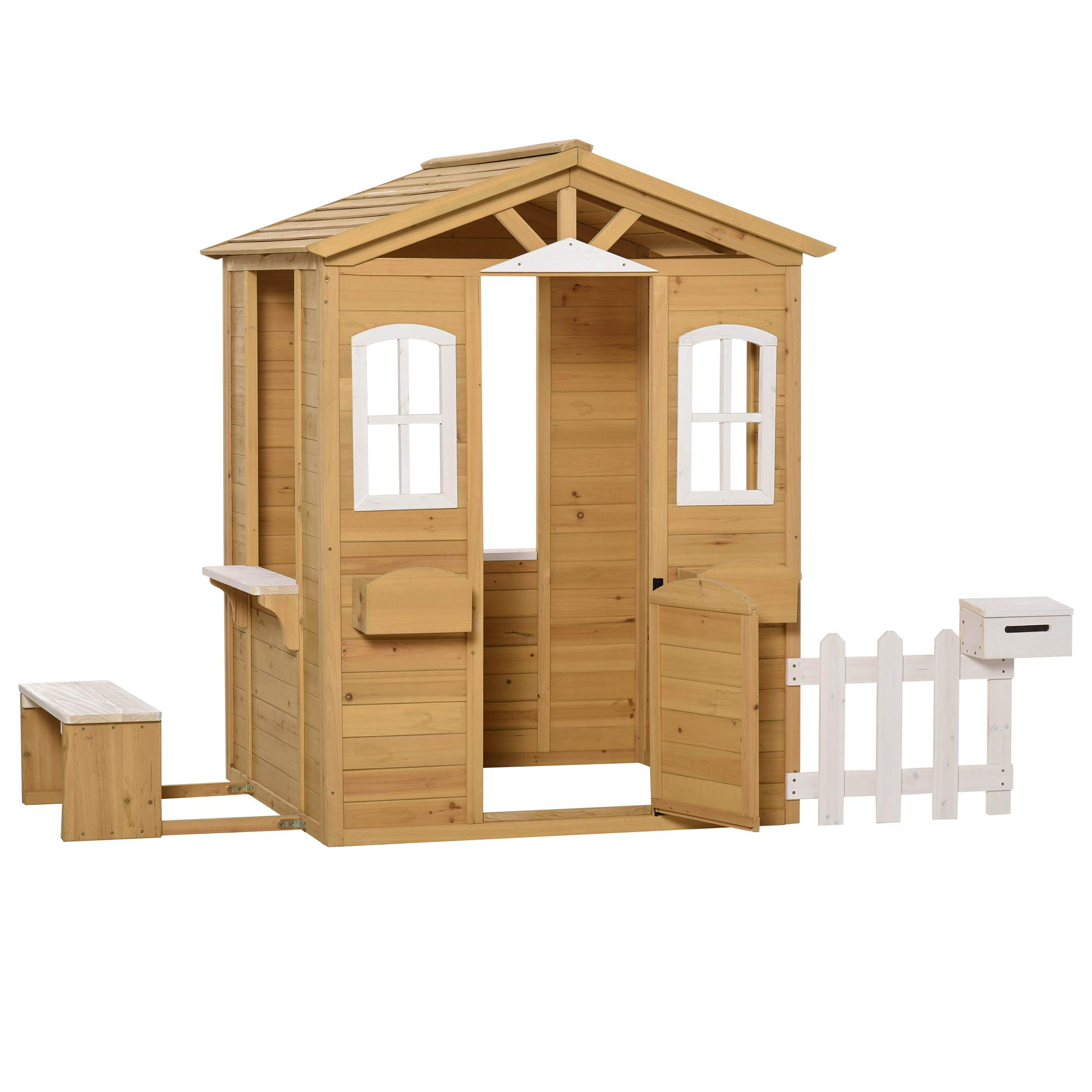 【Baby&Kids】Outdoor 【Baby&Kids】 Playhouse for Kids Wooden Cottage