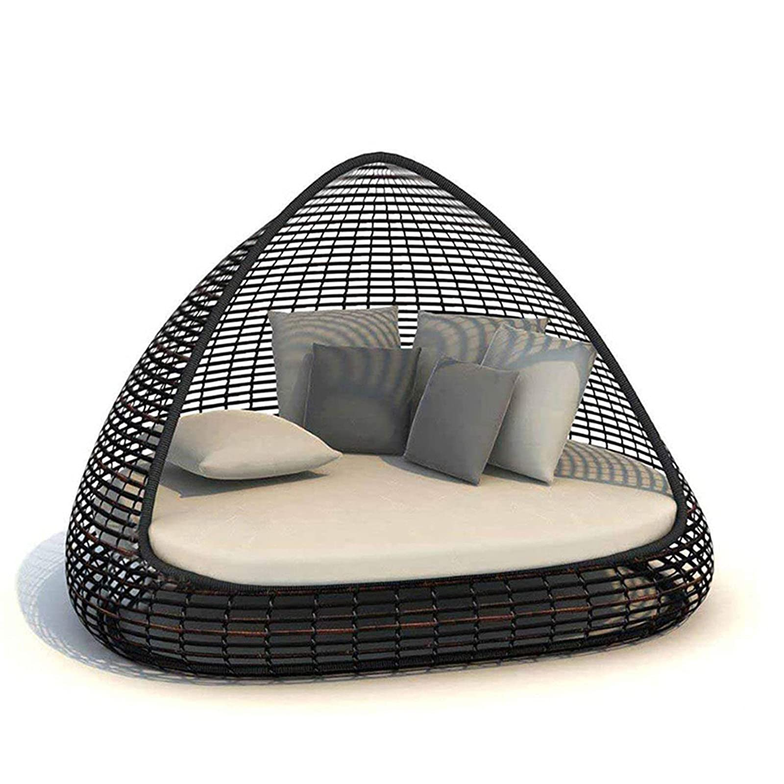 Creative Bird's Nest Patio Daybed Furniture