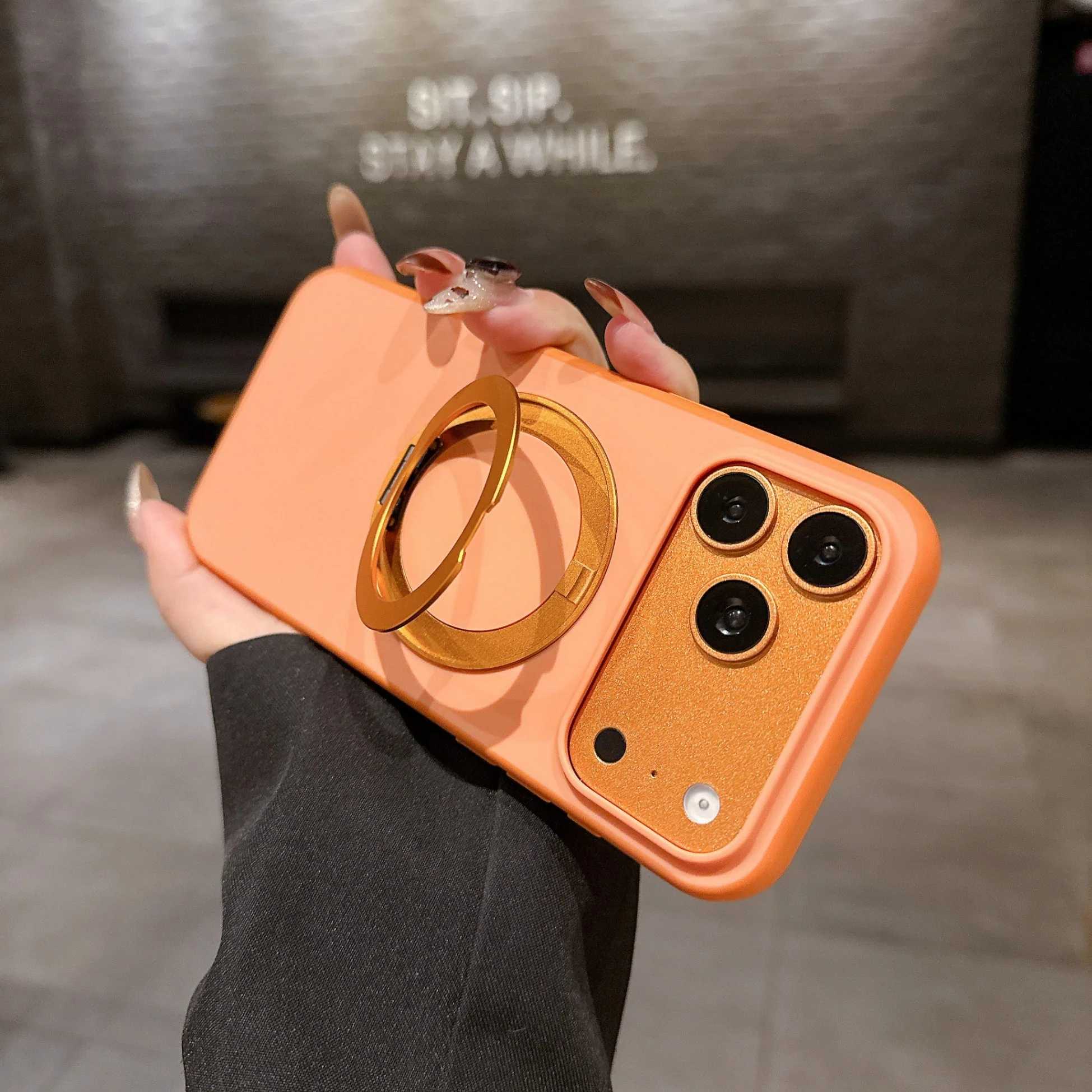 iPhone 17 Pro Max Protective Case Magnetic - back view