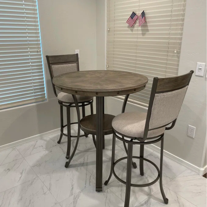Luker 2 - Person Counter Height Dining Set