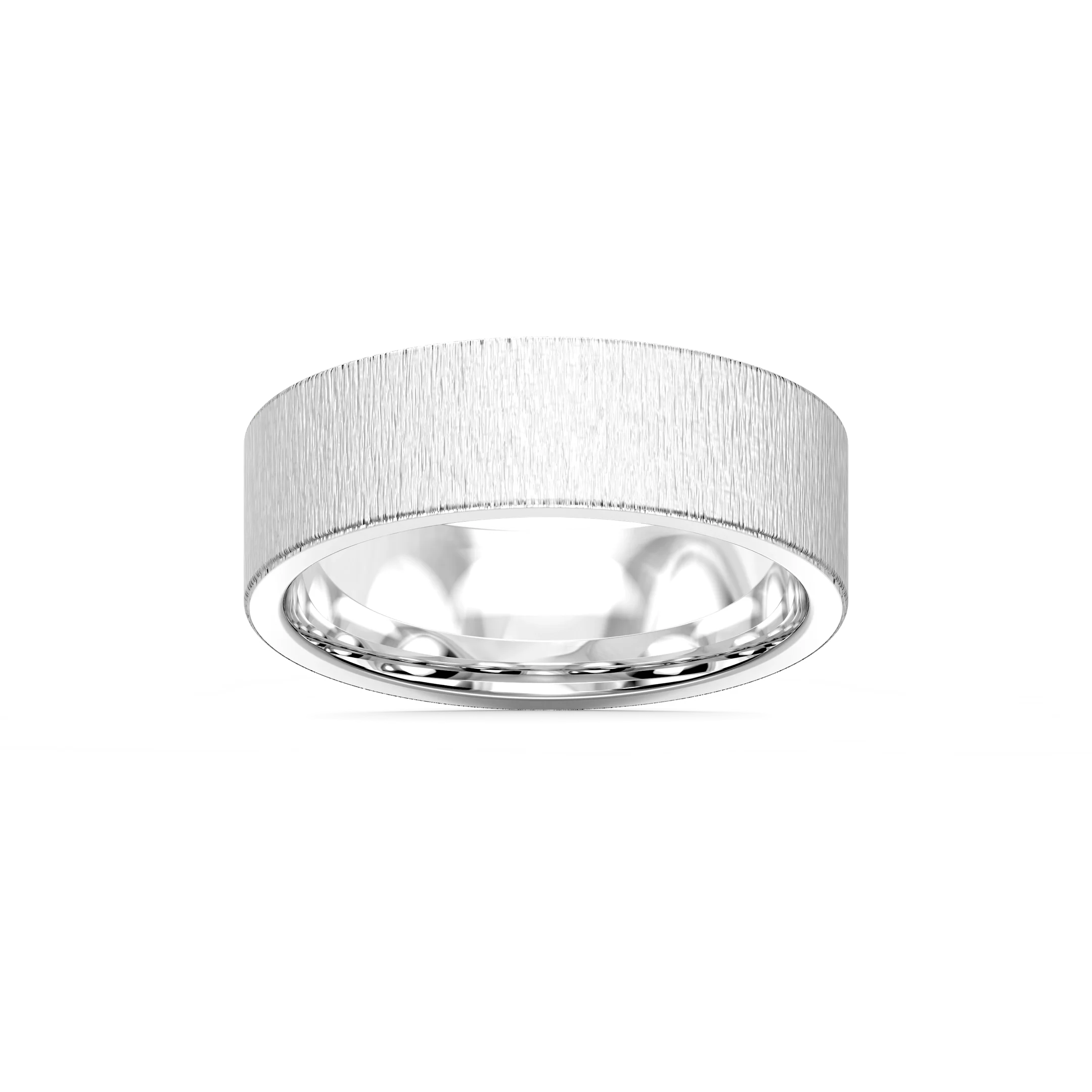 Aspen 6.00mm Flat Plain Metal Band