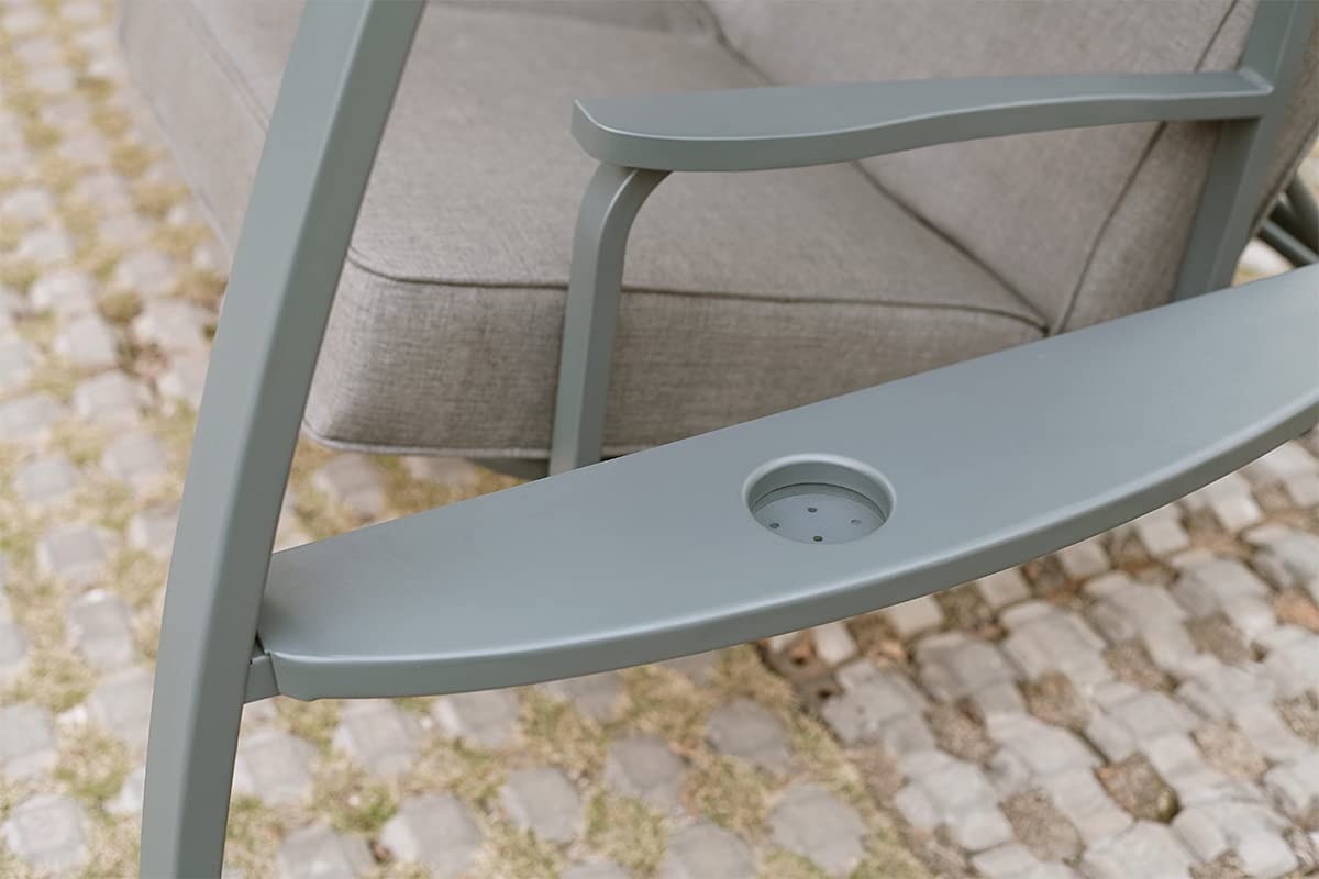 Patio Swinging Bench Chair 3-Seat Daybed Porch Swing Seater