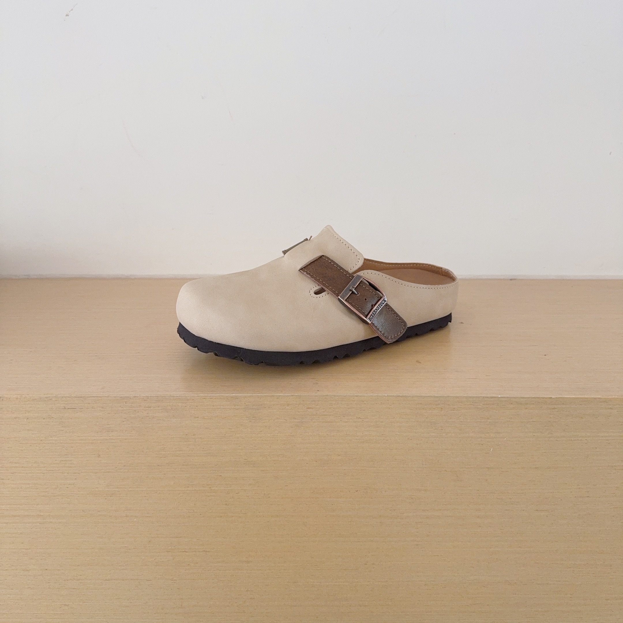 Color-Block Birken-Style Clogs