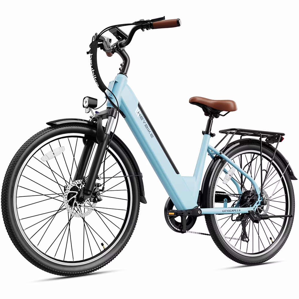 Heybike Cityscape 2.0 26in Electric Bike, 500W, 36V 13Ah