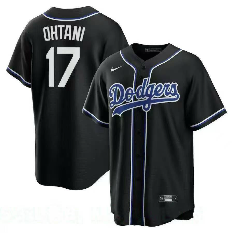 Los Angeles Dodgers Jersey Black Fan Version NO.17 OHTANI