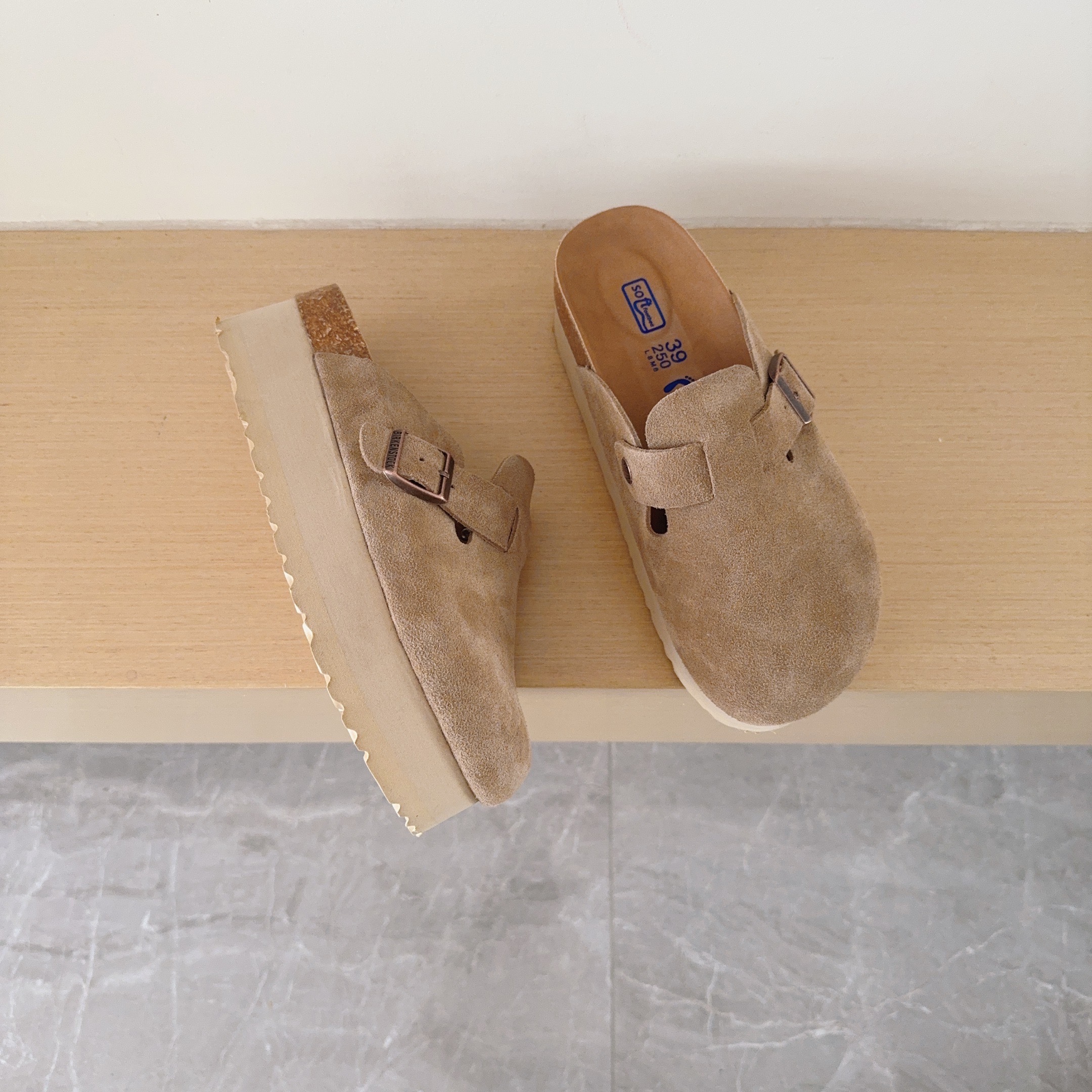 Platform 6 Cm Birken-Style Clogs