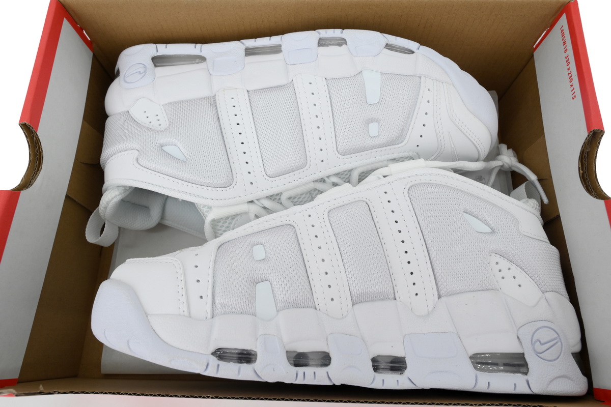 Nike Air More Uptempo Low Triple White FZ3055-100