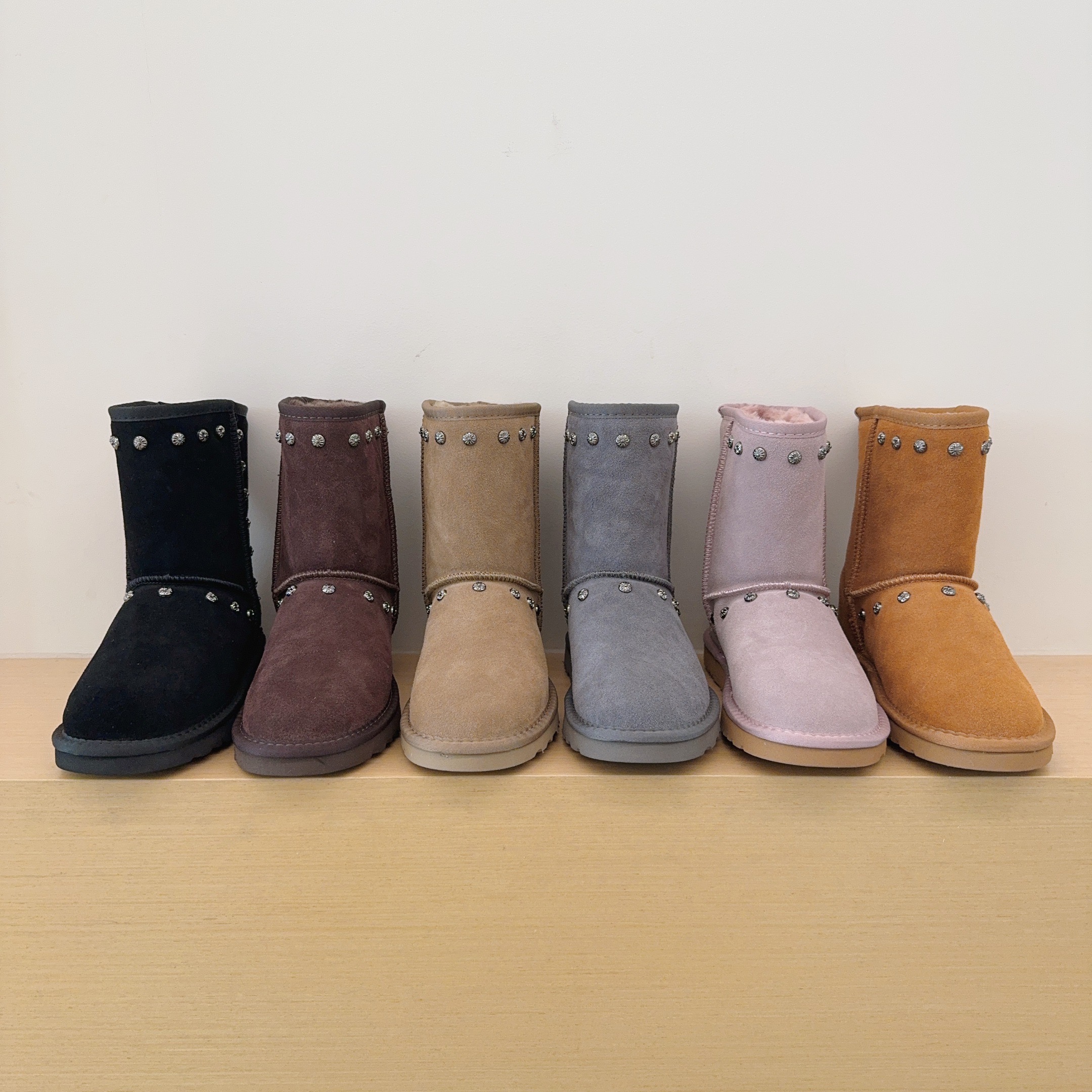 UGG Kids 5825 Mid-Calf Boots Cross Motif